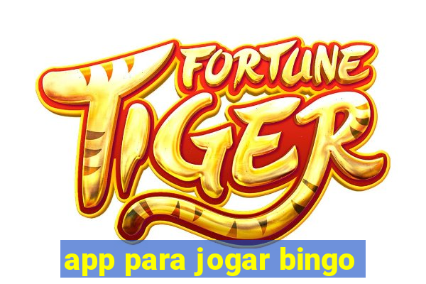 app para jogar bingo